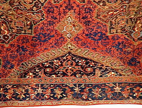Tapis à médaillon en forme de mandorle, image 4/6