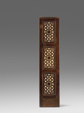 Vantail de porte à décor de polygone étoilé, image 4/5