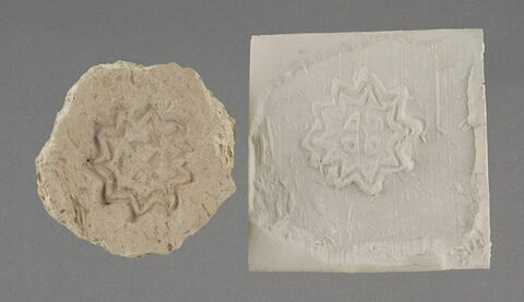 Fragment de moule : motif d'étoile, image 1/1