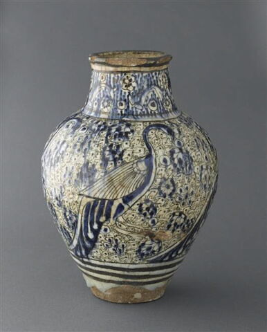 Vase balustre au paon, image 5/6