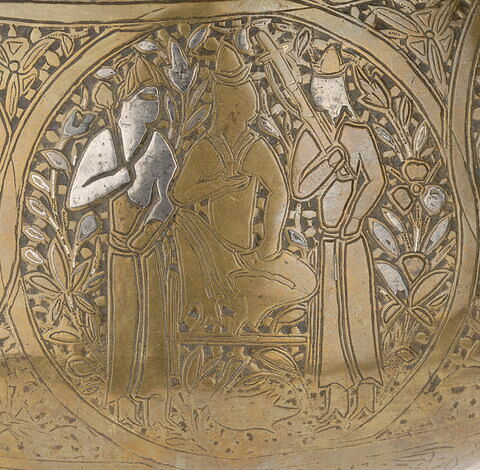 Bol aux scènes auliques et inscription sultanienne, image 10/22