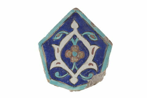 Carreau de revêtement à  décor végétal stylisé, image 3/4