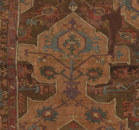 Fragment de tapis à fleurons, image 5/7