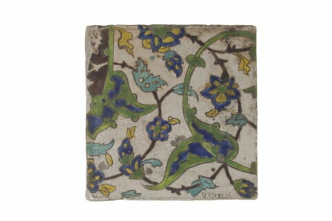 Carreau à rinceaux de rumi, image 2/2