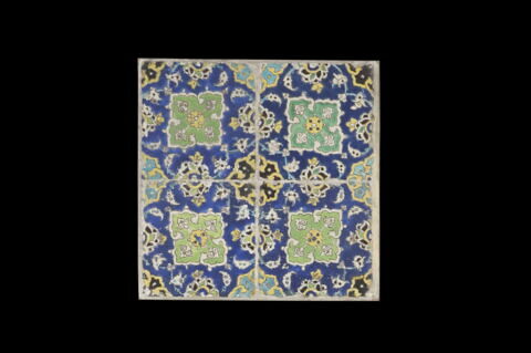 Carreau de revêtement aux motifs cruciformes, image 3/4