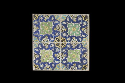 Carreau de revêtement aux motifs cruciformes, image 2/4