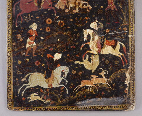 Plat de reliure : scène de chasse, image 21/22