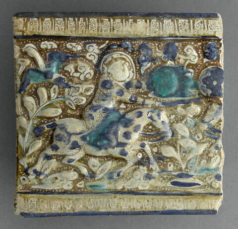 Carreau de revêtement au guerrier, image 2/4