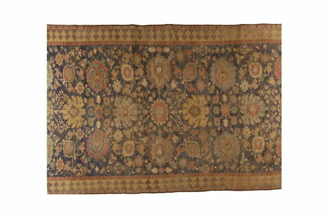 Tapis à palmettes auréolées dit 