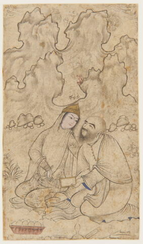 Maître et sa jeune élève, image 2/2