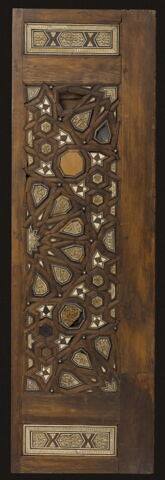 Partie de panneau de porte