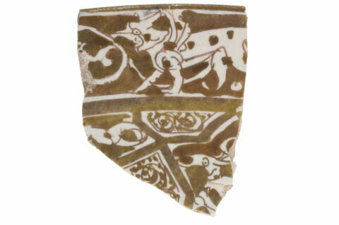 Fragment de plat au griffon