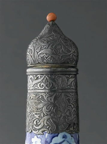 Bouteille à mandorles fleuries et médaillons, image 4/5