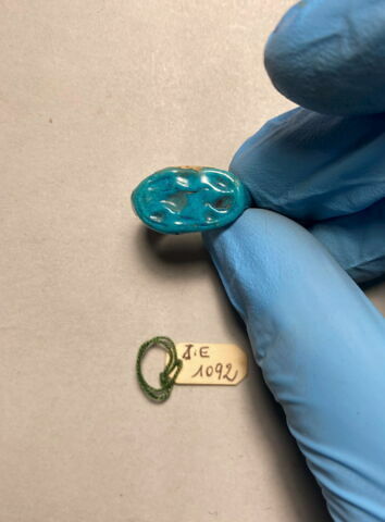 bague à chaton ovale, image 3/3