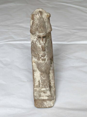 figurine d'Osiris à l'obélisque ; sarcophage miniature, image 1/4
