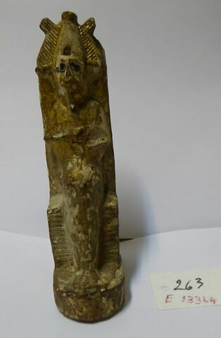 figurine d'Osiris à l'obélisque, image 1/2