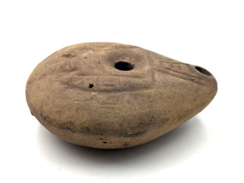 lampe à la grenouille stylisée