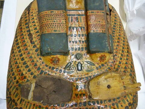 Cercueil intérieur d'une chanteuse-chémayt d'Amon anonyme, image 3/32