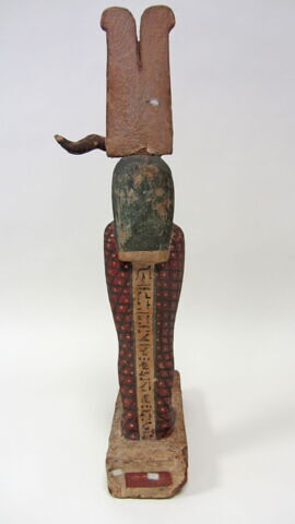 statue de Ptah-Sokar-Osiris ; figurine d'oiseau akhem ; élément momifié, image 3/15