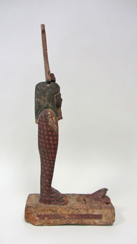 statue de Ptah-Sokar-Osiris ; figurine d'oiseau akhem ; élément momifié, image 4/15