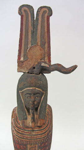 statue de Ptah-Sokar-Osiris ; figurine d'oiseau akhem ; élément momifié, image 8/15