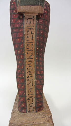 statue de Ptah-Sokar-Osiris ; figurine d'oiseau akhem ; élément momifié, image 12/15