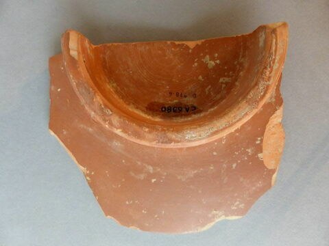 assiette ; fragment