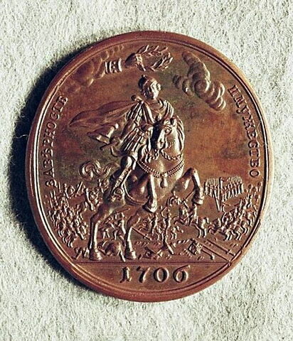 Médaille : Bataille de Kalisch, 1706.