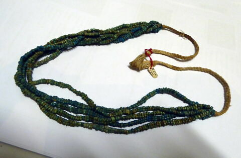 collier ; perle rondelle double, image 3/3