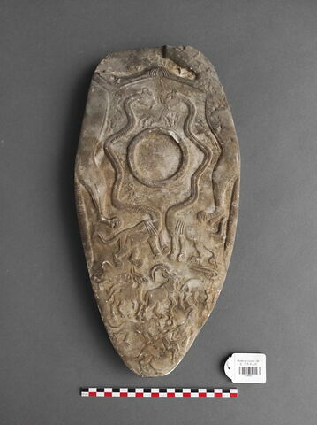 Moulage de la Palette aux Canidés de l'Ashmolean Museum AN1896-1908.E 3924