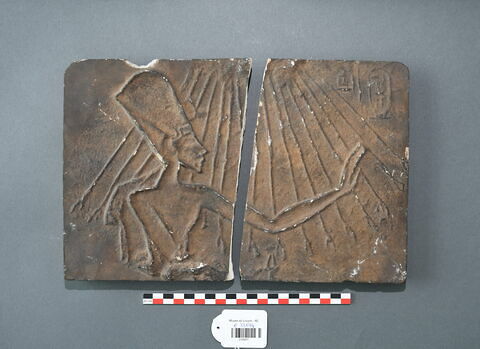 Moulage d'un relief montrantAmenhotep IV-Akhenaton, image 1/1