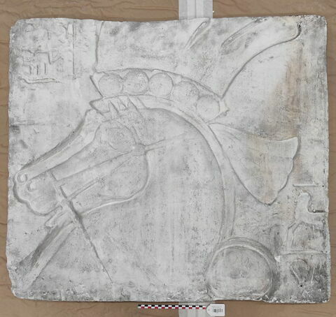 Moulage d'un relief au chevaux de Karnak, image 1/1