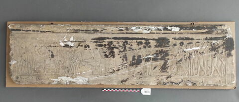 moulage d'un relief provenant de la tombe de Tchanefer à Héliopolis et conservé au Musée d'Alexandrie