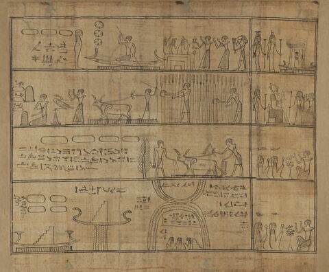 papyrus funéraire, image 2/2