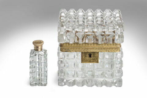 Coffret à parfums, d'un ensemble avec six flacons, image 3/3