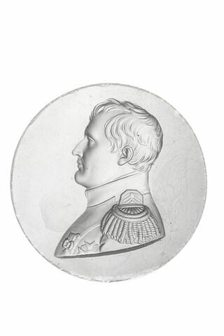 Médaillon avec profil de Napoléon