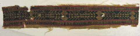 bande décorative d'habillement ; fragment, image 2/2