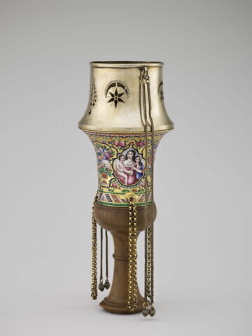 Haut de qalyan avec support en bois, image 4/4