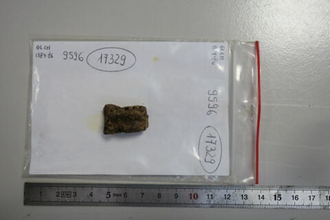 objet indéterminé, fragment