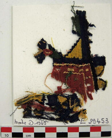 décor de textile ; fragments, image 2/2