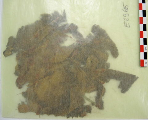 décor de textile ; fragment, image 2/2