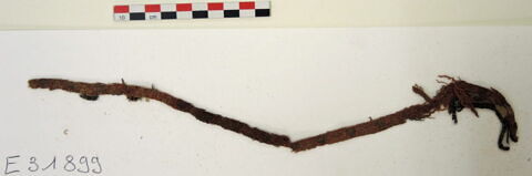 bande décorative d'habillement ; fragment, image 2/2