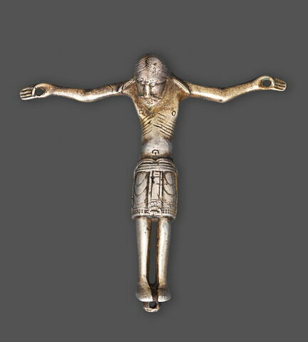 Christ roman en bronze d'un crucifix, image 1/4