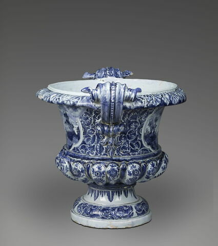 Vase de jardin de forme Médicis, d'une paire, image 5/5