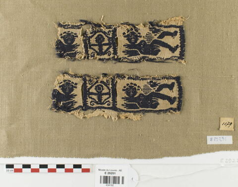 bande de poignet ; fragment