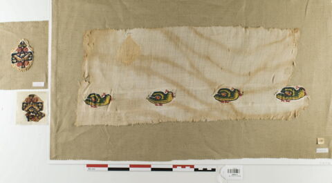 décor de textile ; fragments