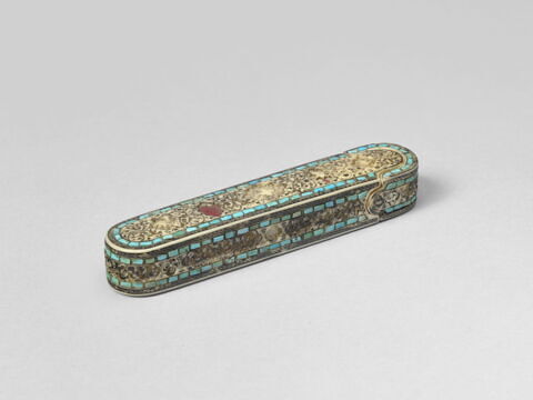 Etui de plumier au nom de Shah Abbas (r. 1587-1629)