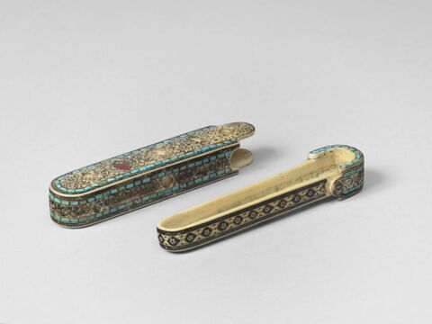 Tiroir de plumier au nom de Shah Abbas (r. 1587-1629)