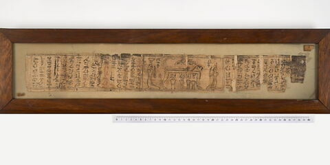 papyrus funéraire ; hypocéphale, image 1/2