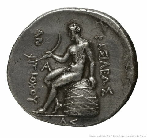 Tétradrachme d'argent d'Antiochos Ier, image 2/2